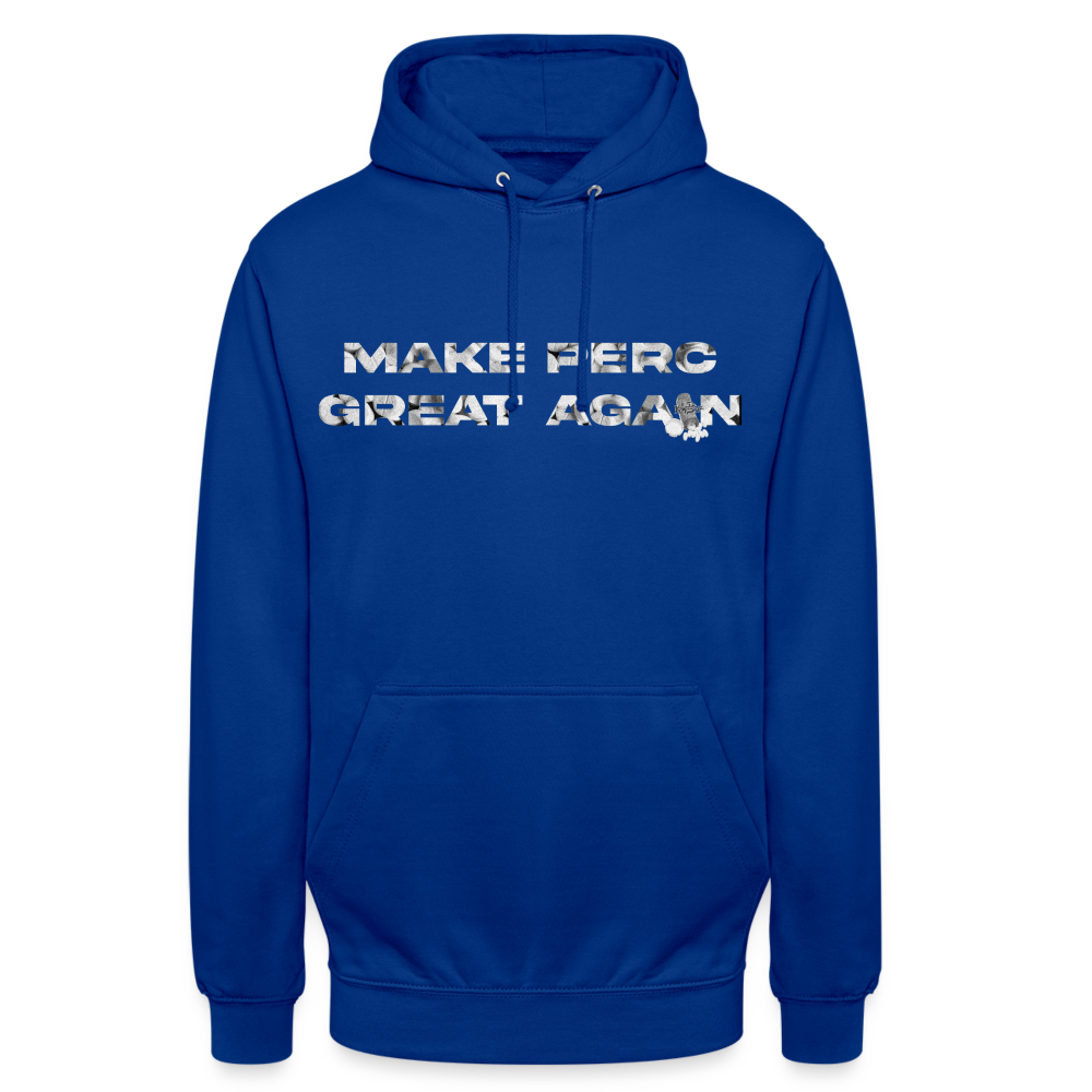 PERCOS HOODIE - blu royal