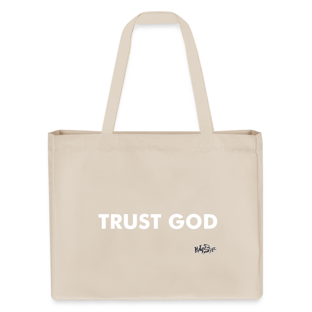 TRUST GOD - bianco naturale
