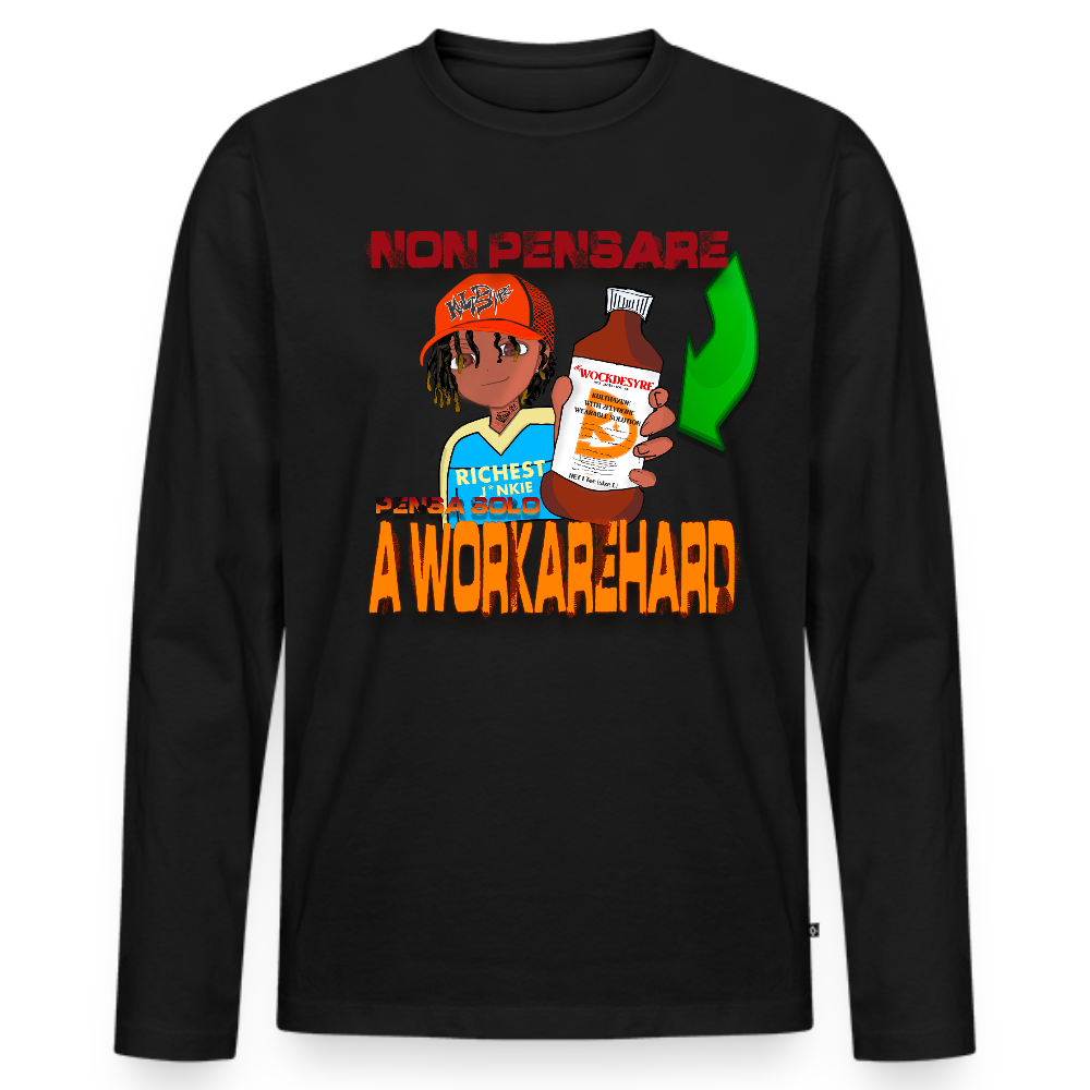 WOK LONGSLEEVE - nero