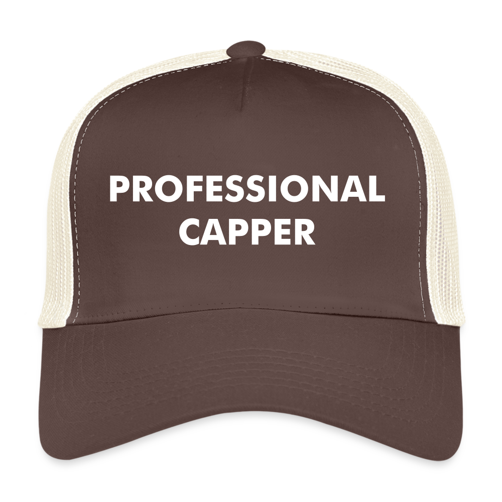 PROFESSIONAL CAPPER - marrone/beige