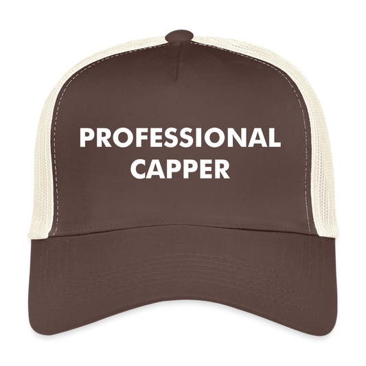 PROFESSIONAL CAPPER - marrone/beige