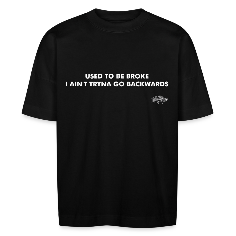 USED TO BE BROKE TEE - nero